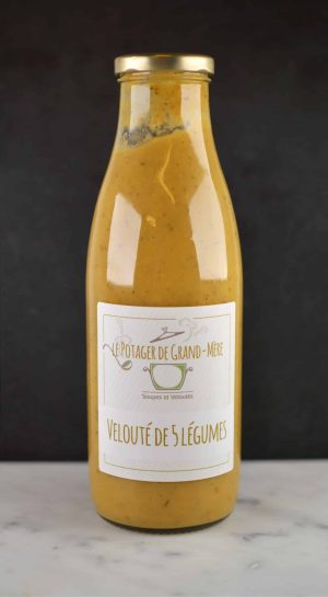Velouté 5 Légumes de Bretagne byr på en fyldig og smakfull opplevelse laget med fem ulike grønnsaker. Denne franske grønnsakssuppen er perfekt som både forrett og hovedrett!
