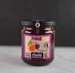 Helt fantasisk fikenmarmelade fra Korsika. Denne fruktige og smakfulle marmeladen passer utmerket til de aller fleste oster!