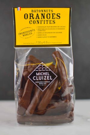 CLUIZEL ORANGES CONFITES 130G