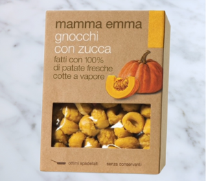 Gnocchi med gresskar fra Mamma Emma er en ekte italiensk delikatesse laget med ferske, naturlige ingredienser.