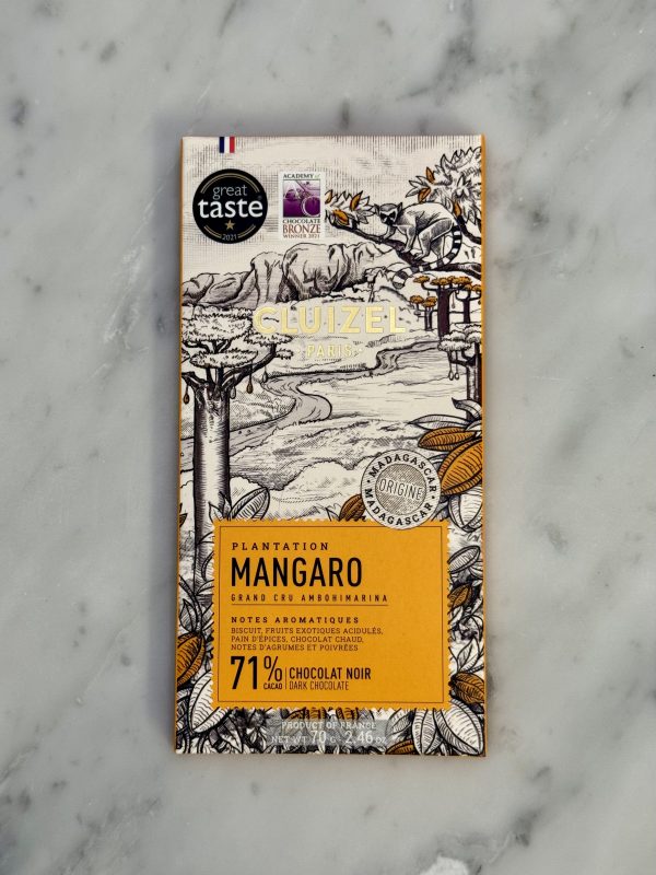 CLUIZEL PLANTATION MANGARO NOIR 71% 70G